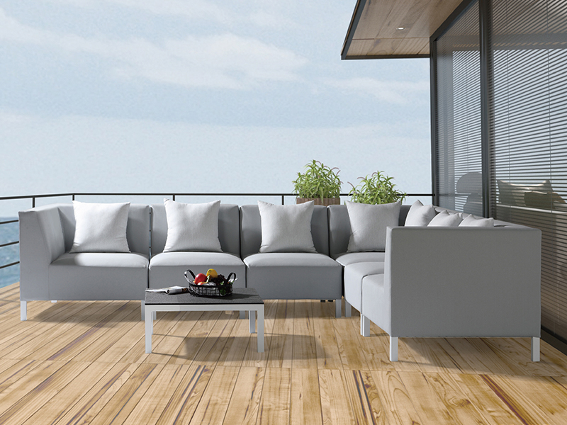 Textilene soffa set YQC-2707
