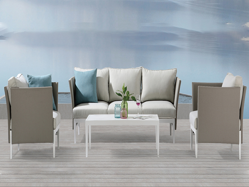 Textilene soffa set yqc-2764