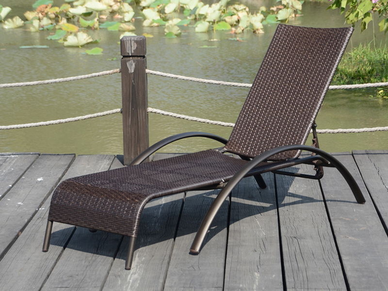 Rattan Lounge, Outdoor Daybida, Swimming Poolside Lounge YQ-RB-436