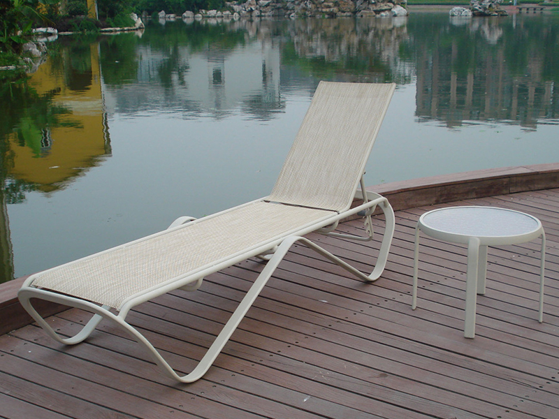 Swimming Sun Bed Lounger, Aluminium Lounge, Outdoor Lounge, Hotel Pool Lounge YQ-TB-431A