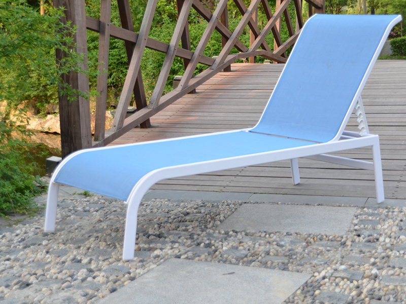 Aluminium Outdoor Lounge, Daybed, Outdoor Relax Lounge Chain YQ-TB-435