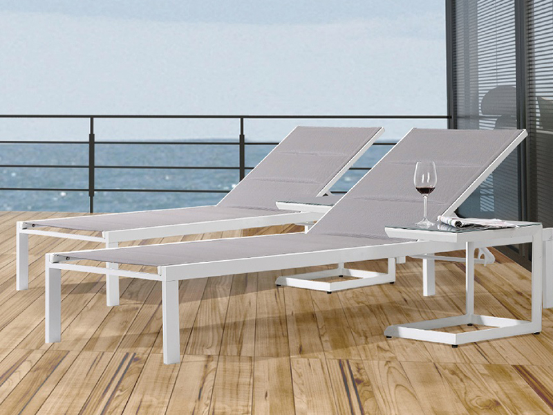 Aluminium Lounge Chair, Knock-Down Lounge, Outdoor Chair YQ-TB-545