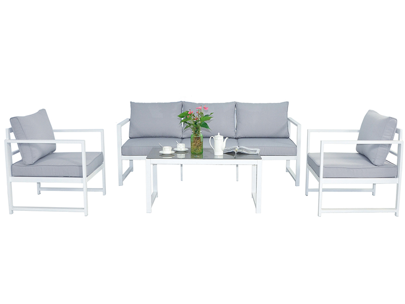 Aluminiumserie soffa set YQA-1803